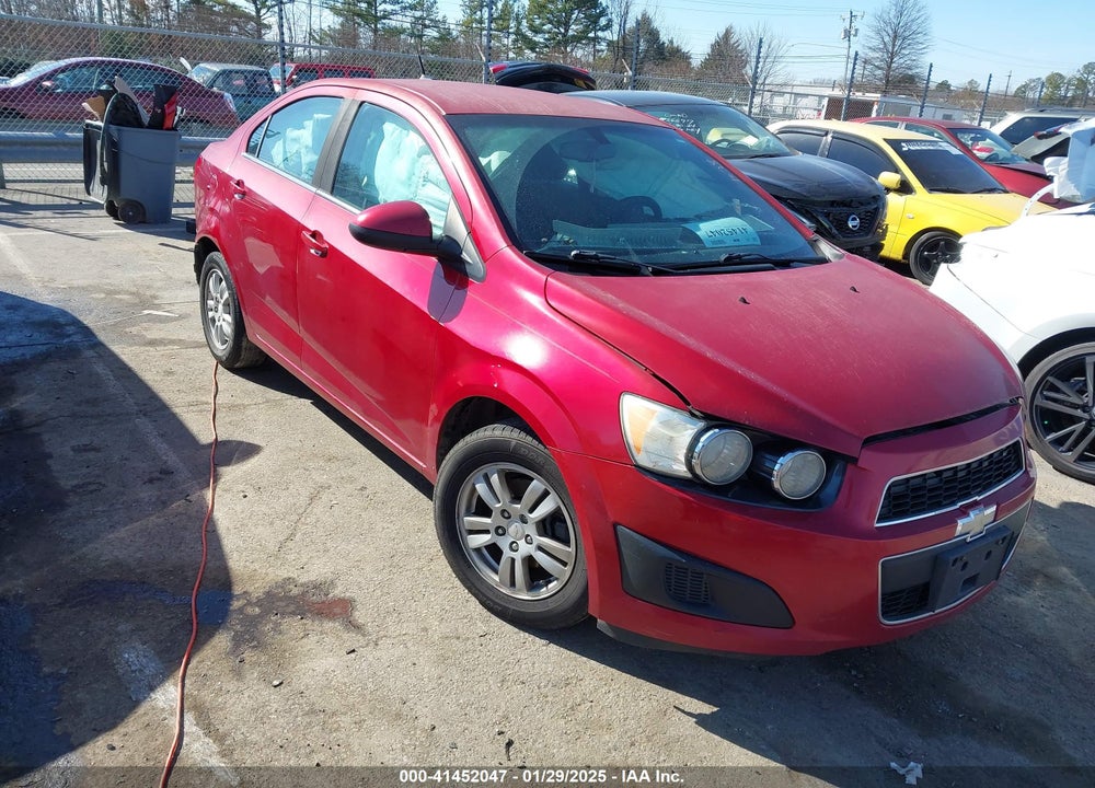 2014 CHEVROLET SONIC LT AUTO VIN: 1G1JC5SB1E4107803