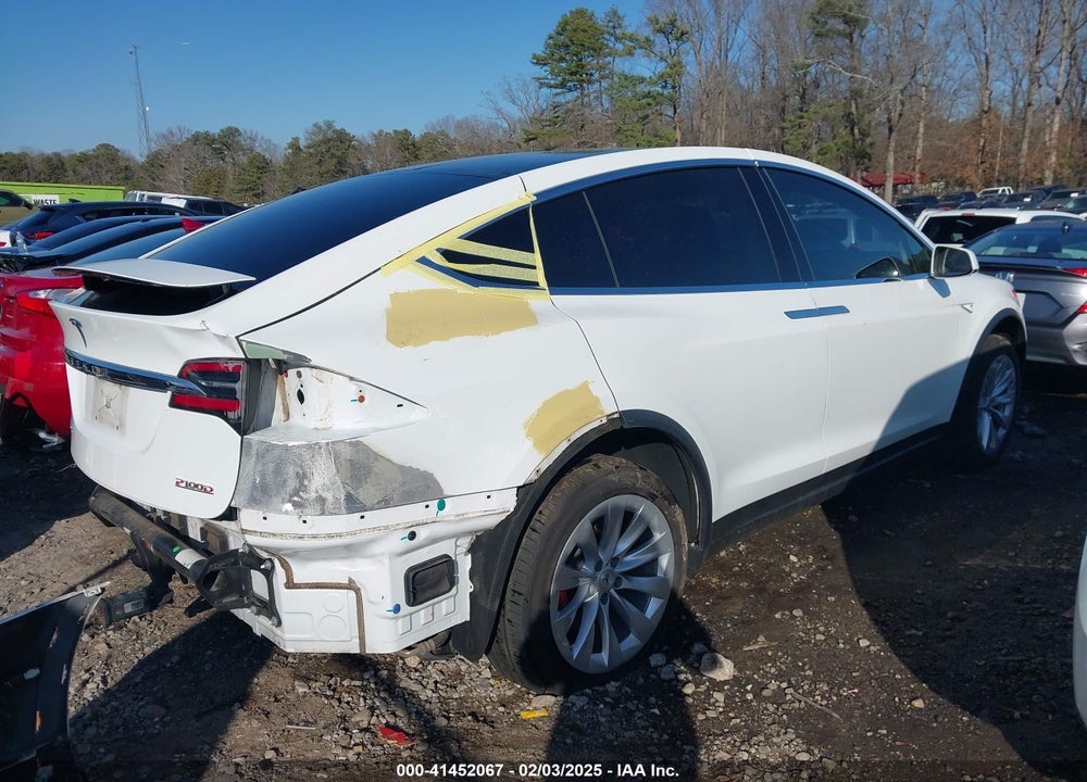 2016 TESLA MODEL X 75D/P100D/P90D VIN: 5YJXCBE47GF020576