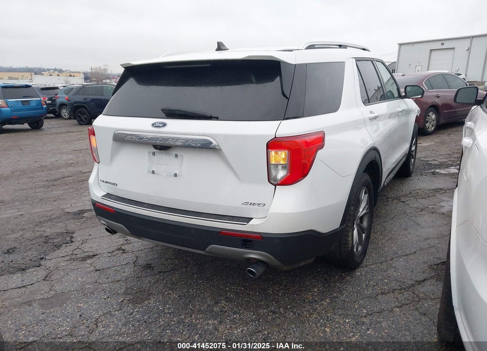 2021 FORD EXPLORER LIMITED VIN: 1FMSK8FH7MGB06002