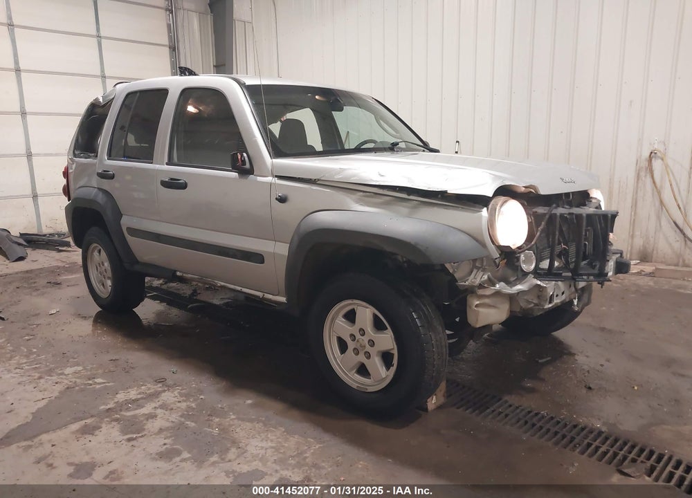 2007 JEEP LIBERTY SPORT VIN: 1J4GL48K47W694423