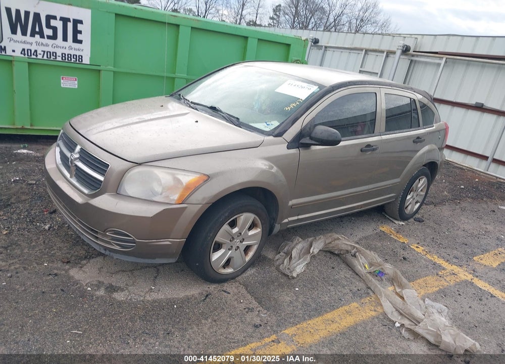 2007 DODGE CALIBER SXT VIN: 1B3HB48BX7D349472