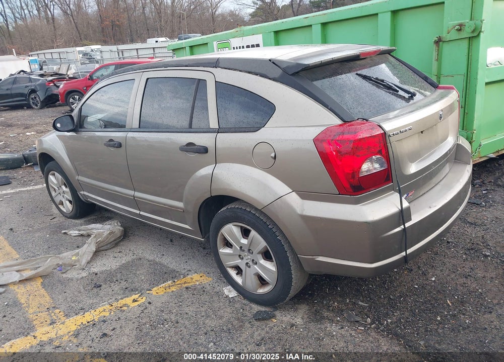 2007 DODGE CALIBER SXT VIN: 1B3HB48BX7D349472
