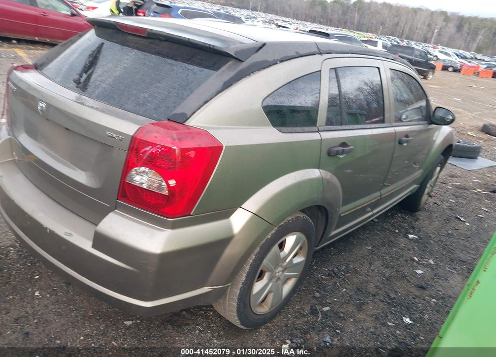 2007 DODGE CALIBER SXT VIN: 1B3HB48BX7D349472