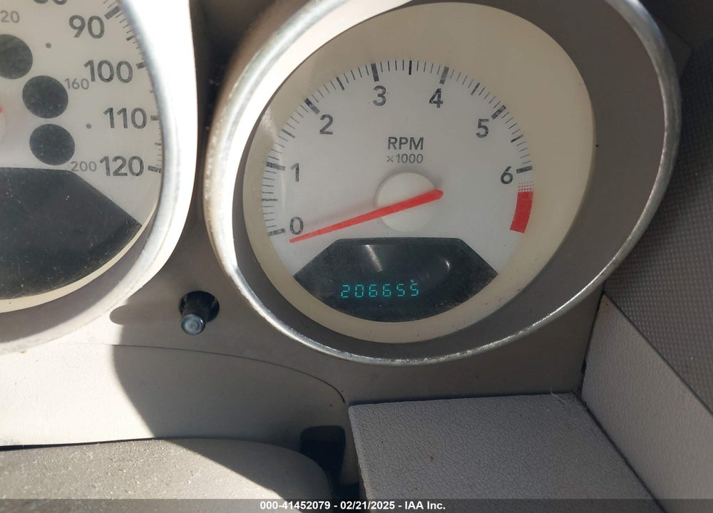 2007 DODGE CALIBER SXT VIN: 1B3HB48BX7D349472