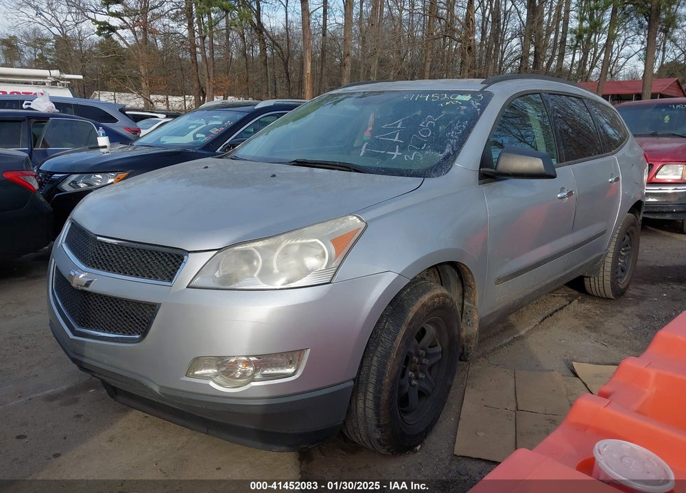 2012 CHEVROLET TRAVERSE LS VIN: 1GNKREED1CJ327052