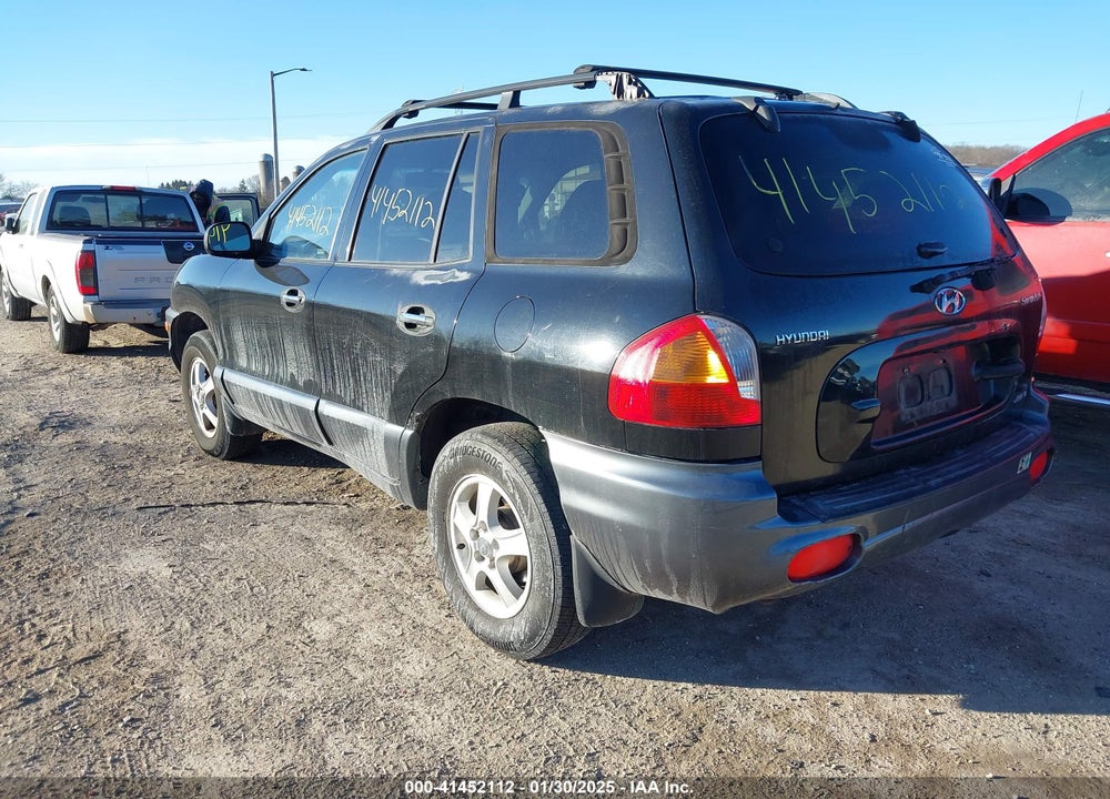 2001 HYUNDAI SANTA FE 2.7L V6 GLS/2.7L V6 LX VIN: KM8SC83D11U135037