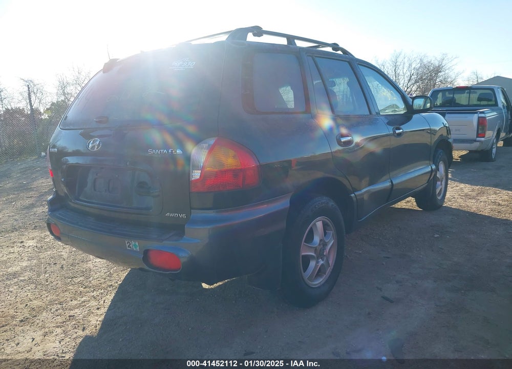 2001 HYUNDAI SANTA FE 2.7L V6 GLS/2.7L V6 LX VIN: KM8SC83D11U135037
