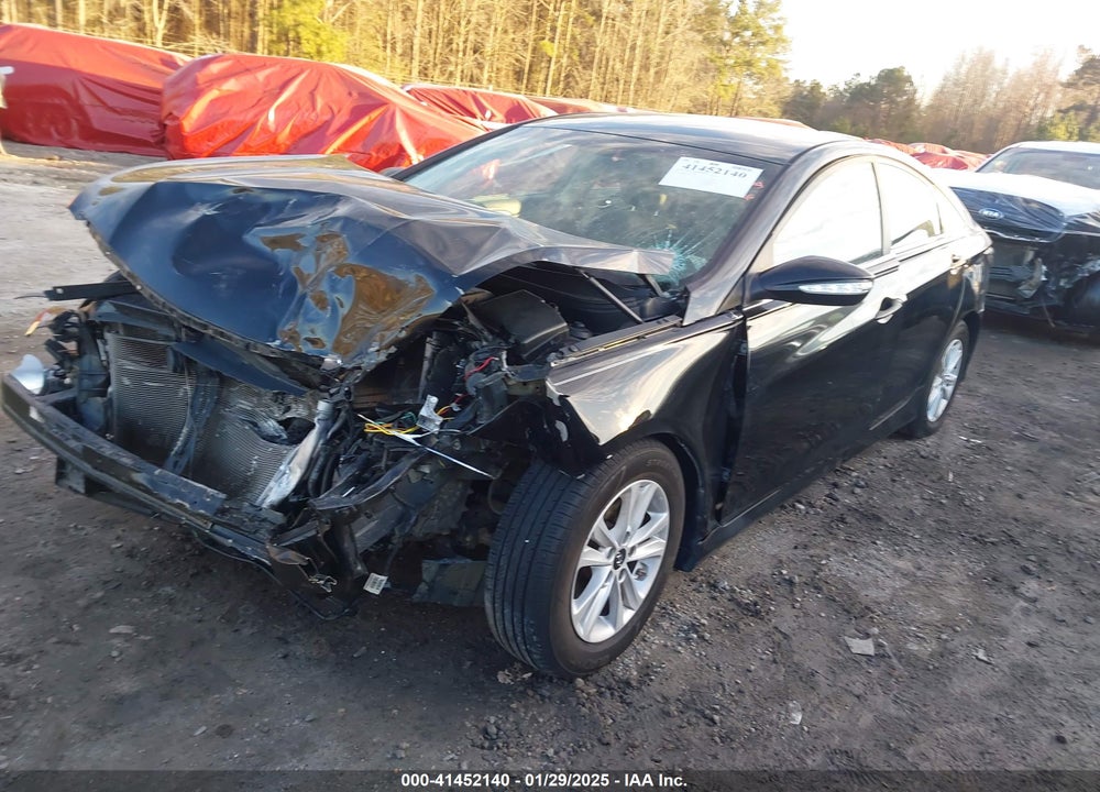 2014 HYUNDAI SONATA GLS VIN: 5NPEB4AC9EH831488