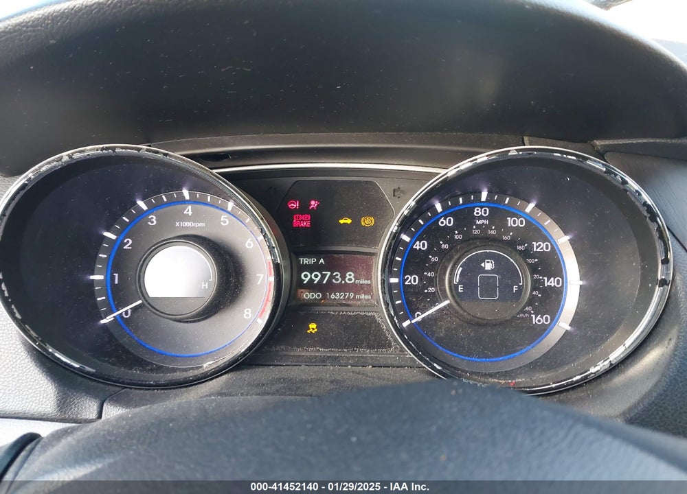 2014 HYUNDAI SONATA GLS VIN: 5NPEB4AC9EH831488