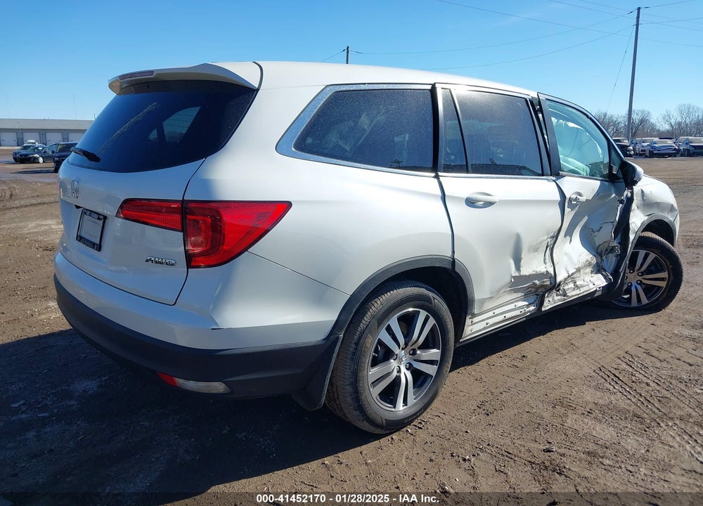 2018 HONDA PILOT EX-L VIN: 5FNYF6H50JB049819