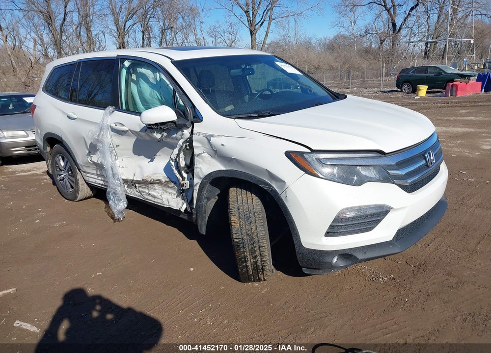 2018 HONDA PILOT EX-L VIN: 5FNYF6H50JB049819