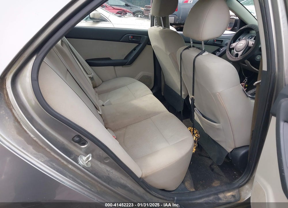 2010 KIA FORTE VIN: KNAFU4A20A5246747