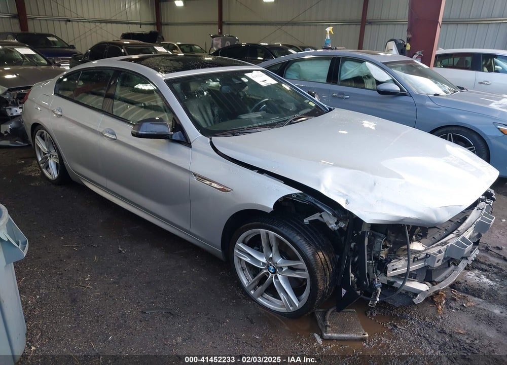 2016 BMW 650I GRAN COUPE VIN: WBA6D4C53GD977291