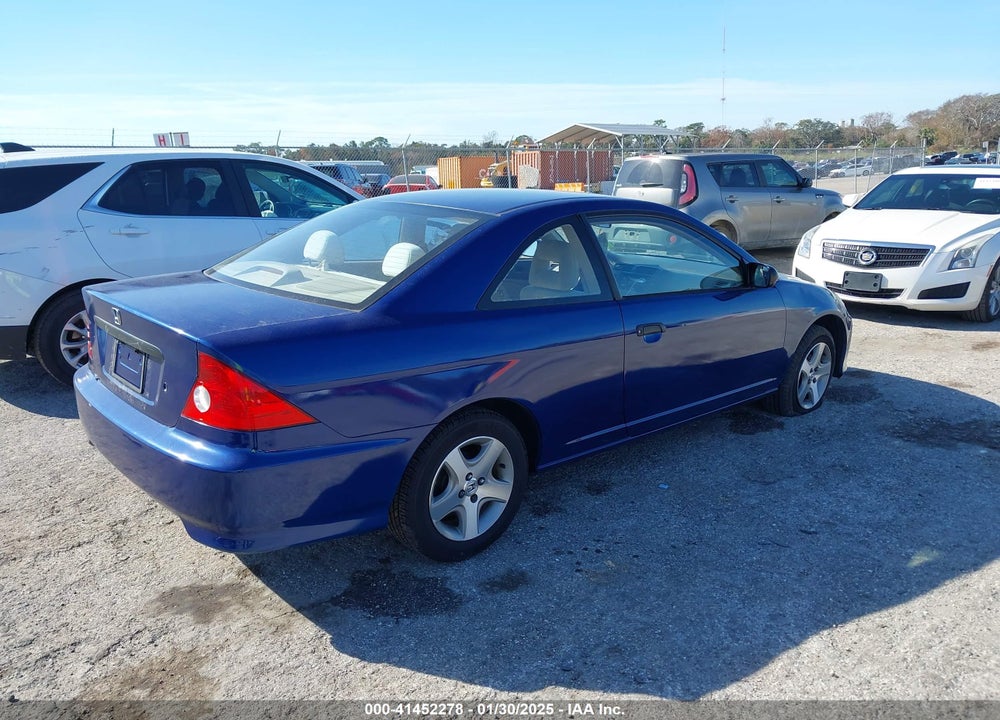 2004 HONDA CIVIC VP VIN: 1HGEM22134L038436