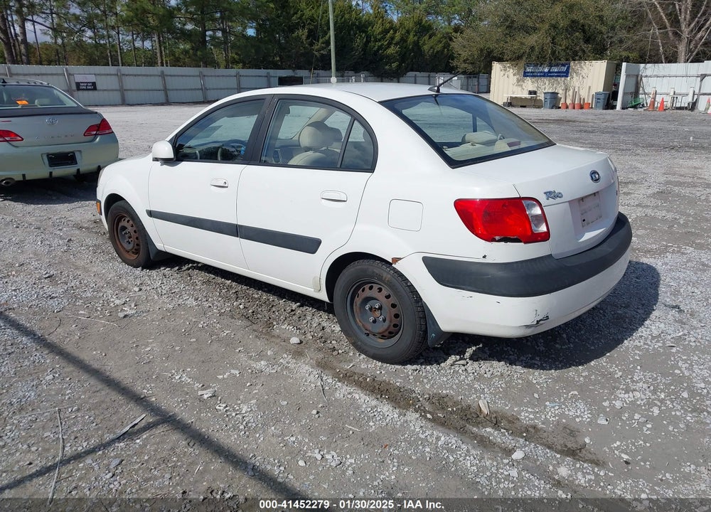 2006 KIA RIO VIN: KNADE123066153691