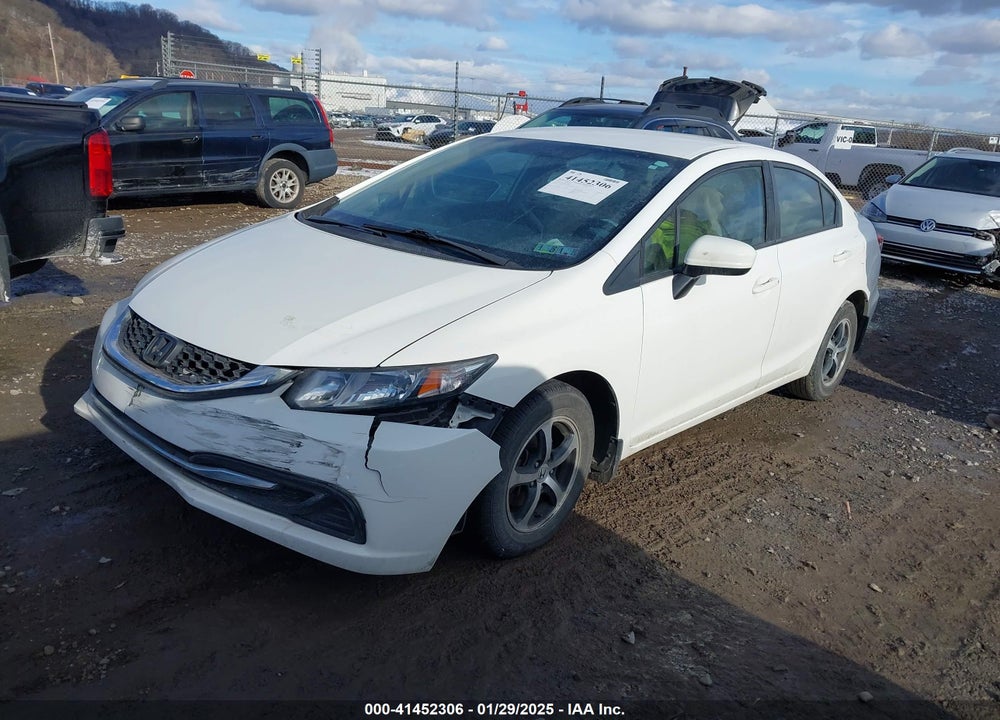 2015 HONDA CIVIC VIN: 19XFB2F7XFE276805