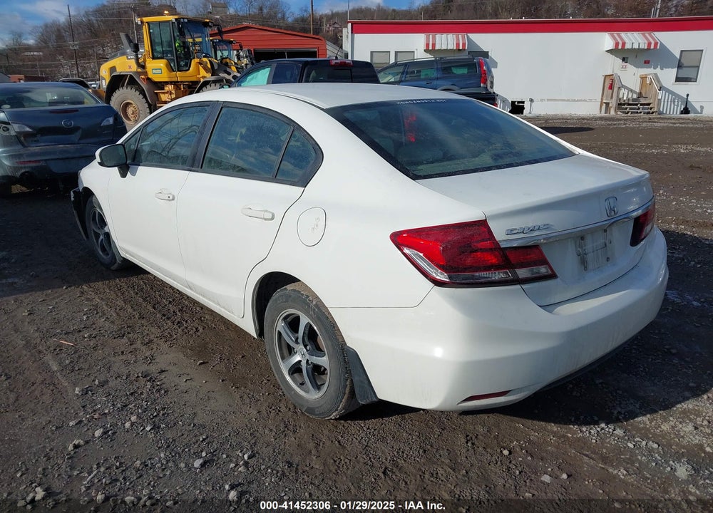 2015 HONDA CIVIC VIN: 19XFB2F7XFE276805
