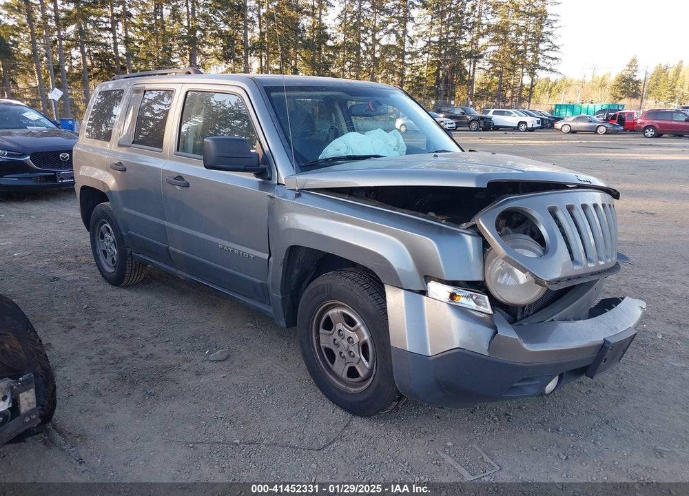 2012 JEEP PATRIOT SPORT VIN: 1C4NJRBB2CD636194