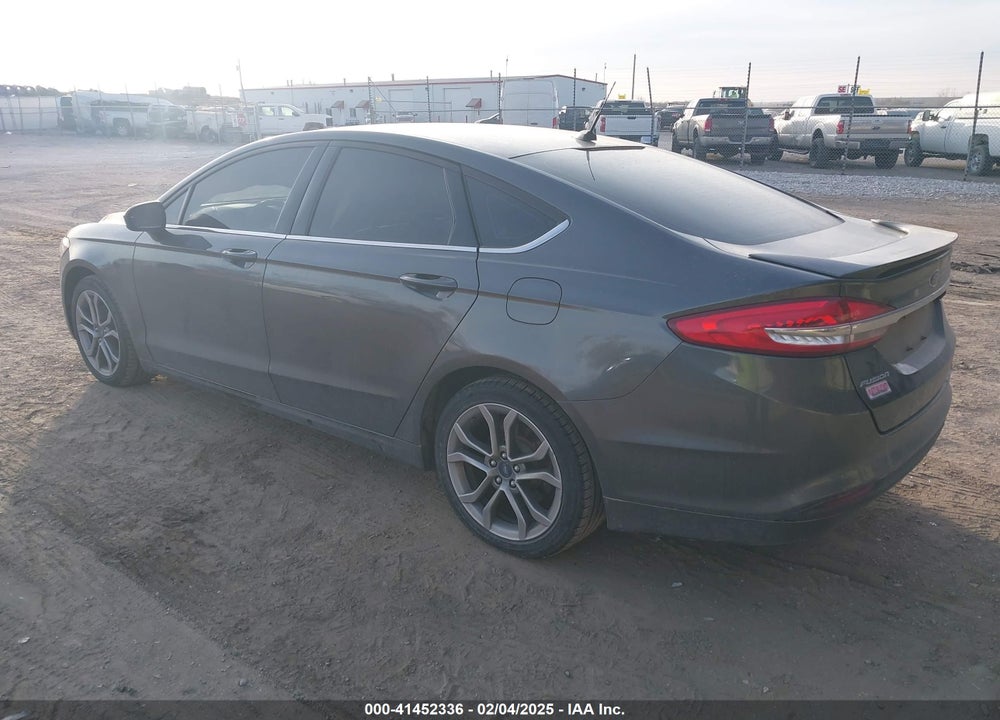 2017 FORD FUSION VIN: 3FA6P0G78HR147080