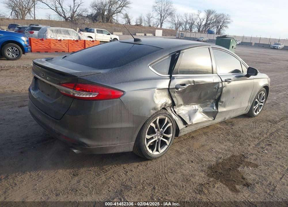 2017 FORD FUSION VIN: 3FA6P0G78HR147080