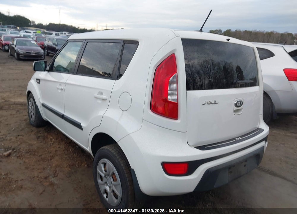 2013 KIA SOUL VIN: KNDJT2A53D7767923