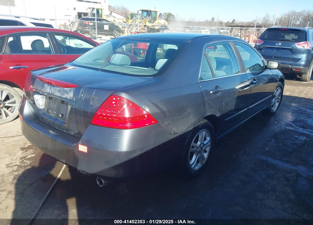 2006 HONDA ACCORD 2.4 SE VIN: 1HGCM56316A160179