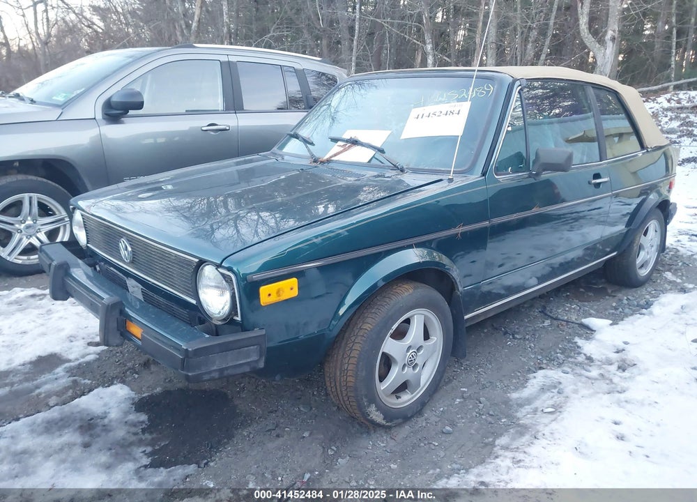 1982 VOLKSWAGEN RABBIT DELUXE VIN: WVWCA0159CK005596