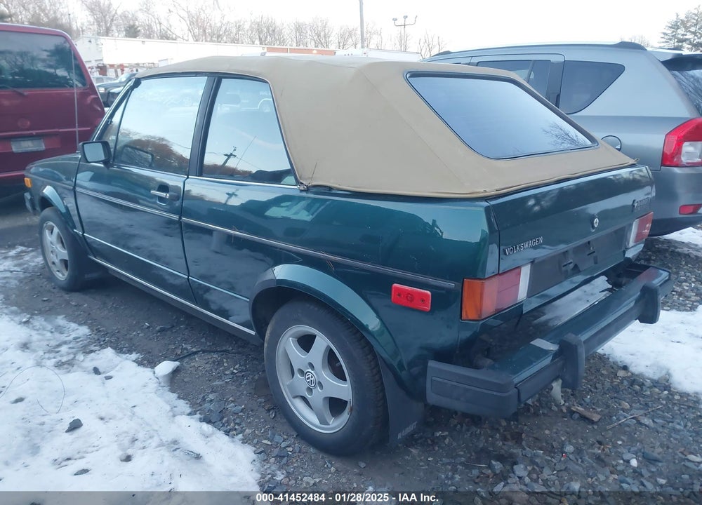 1982 VOLKSWAGEN RABBIT DELUXE VIN: WVWCA0159CK005596