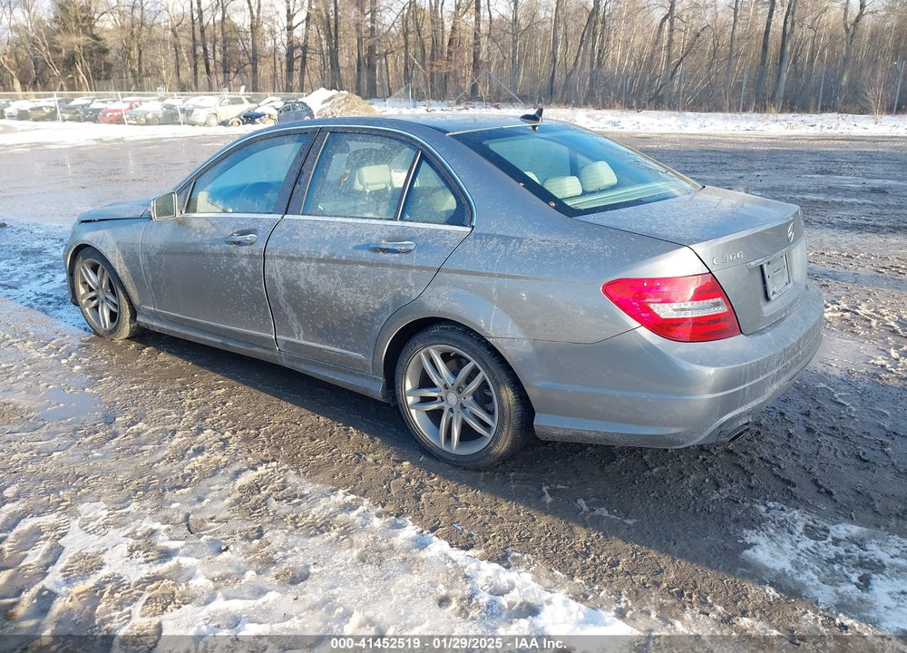 2012 MERCEDES-BENZ C 300 VIN: WDDGF8BBXCR228992