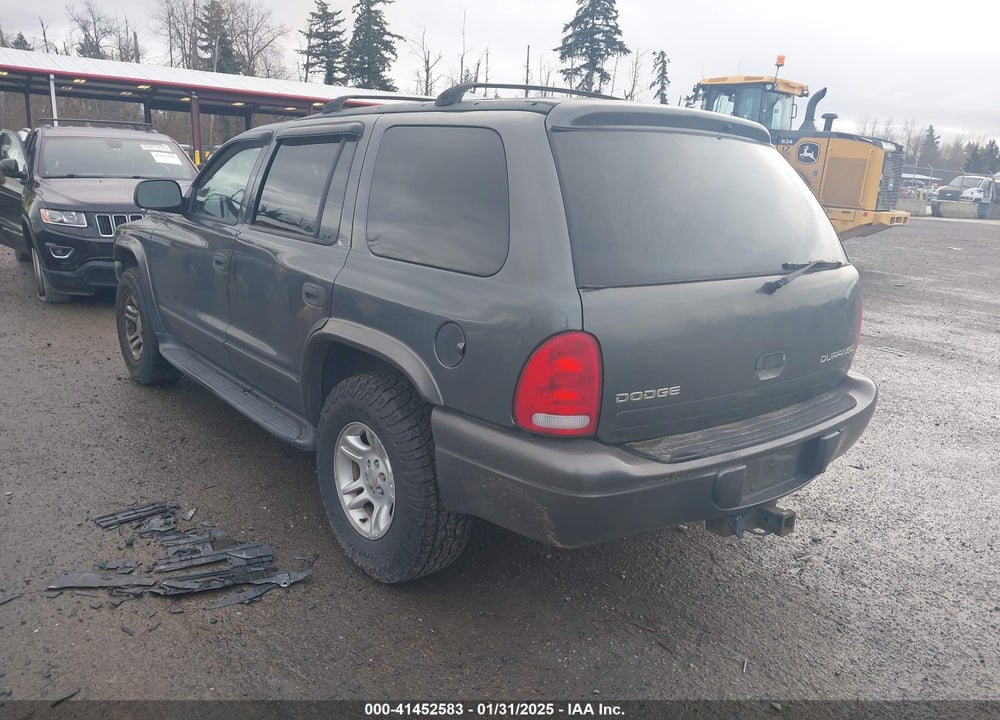 2002 DODGE DURANGO SLT VIN: 1B4HS48N72F164881