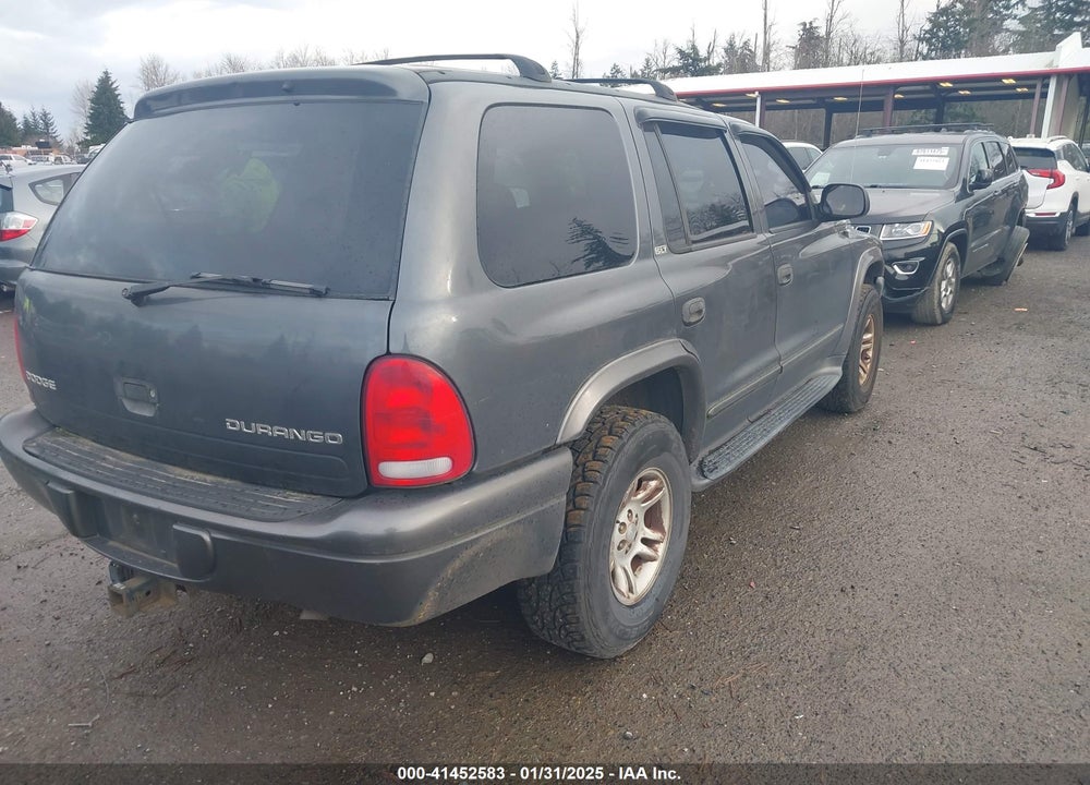2002 DODGE DURANGO SLT VIN: 1B4HS48N72F164881