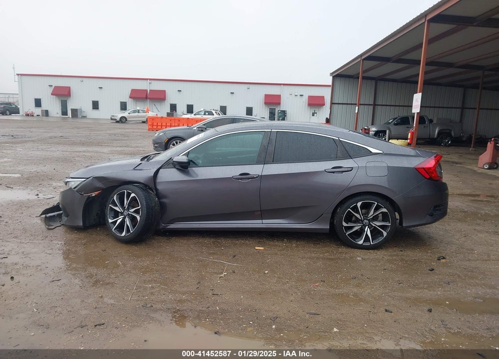 2018 HONDA CIVIC VIN: 19XFC2F54JE023371