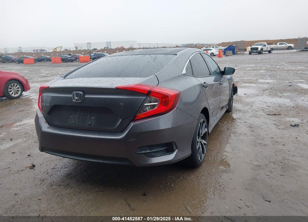 2018 HONDA CIVIC VIN: 19XFC2F54JE023371