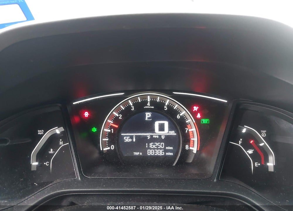 2018 HONDA CIVIC VIN: 19XFC2F54JE023371