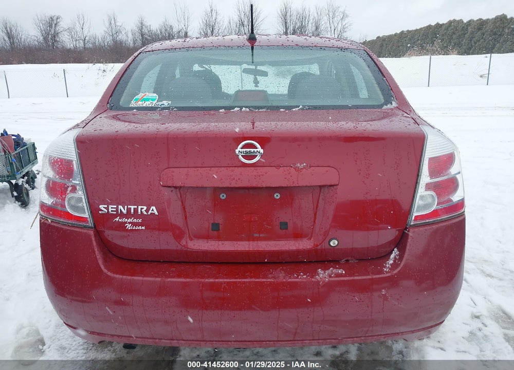 2008 NISSAN SENTRA VIN: 3N1AB61E48L628138