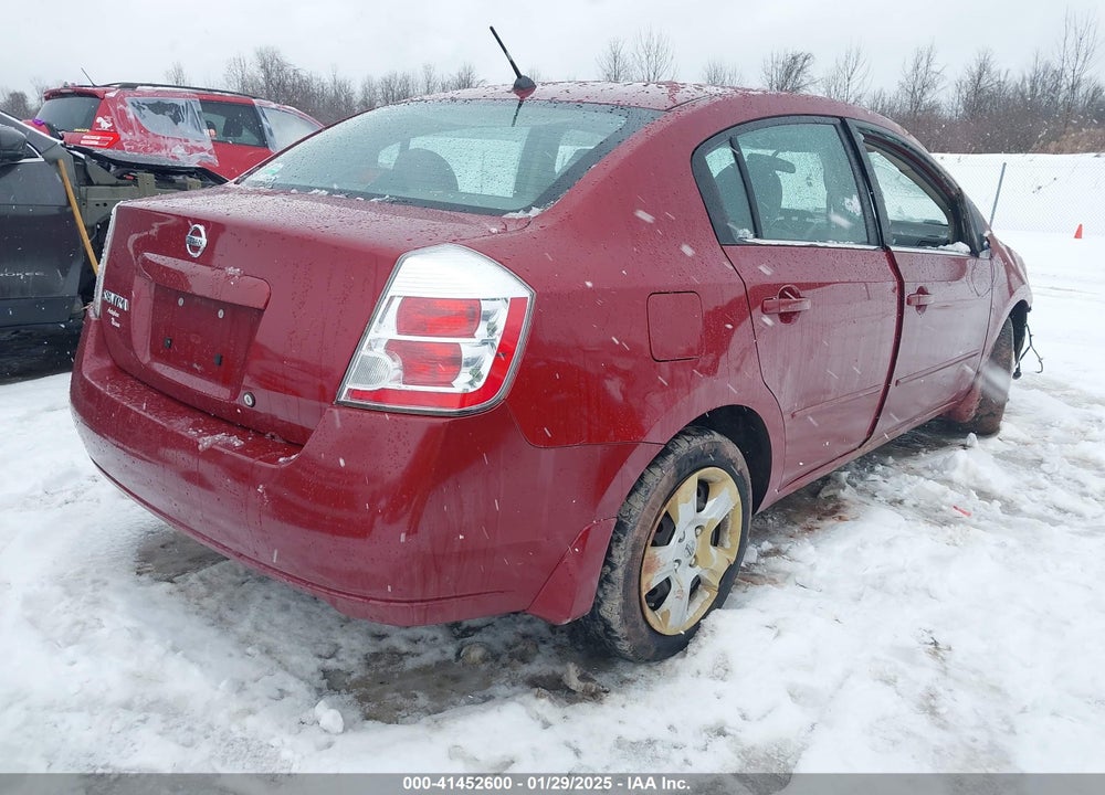 2008 NISSAN SENTRA VIN: 3N1AB61E48L628138