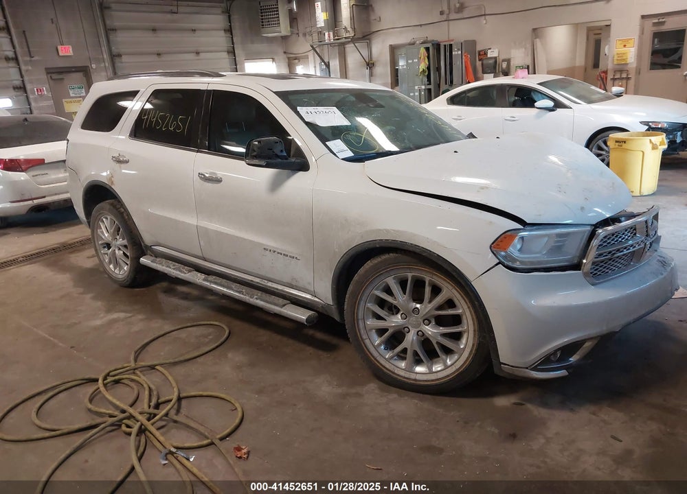 2015 DODGE DURANGO CITADEL VIN: 1C4SDJET3FC709776