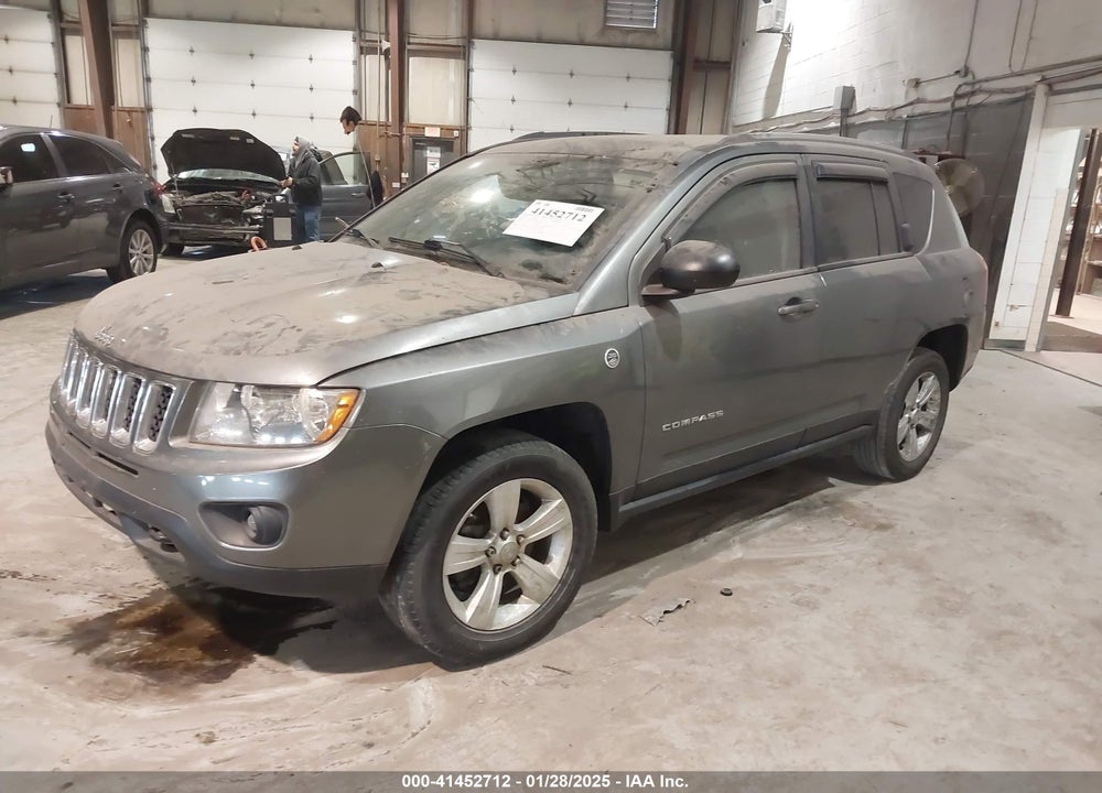 2012 JEEP COMPASS LATITUDE VIN: 1C4NJDEB9CD658577