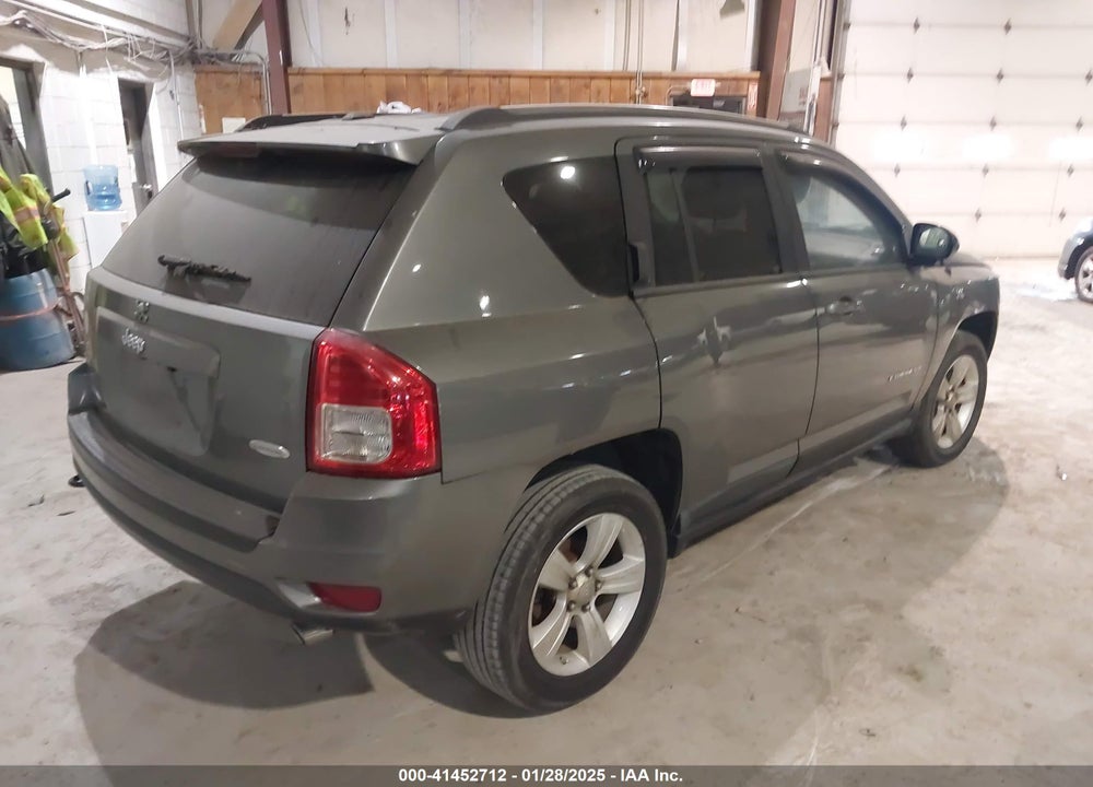 2012 JEEP COMPASS LATITUDE VIN: 1C4NJDEB9CD658577