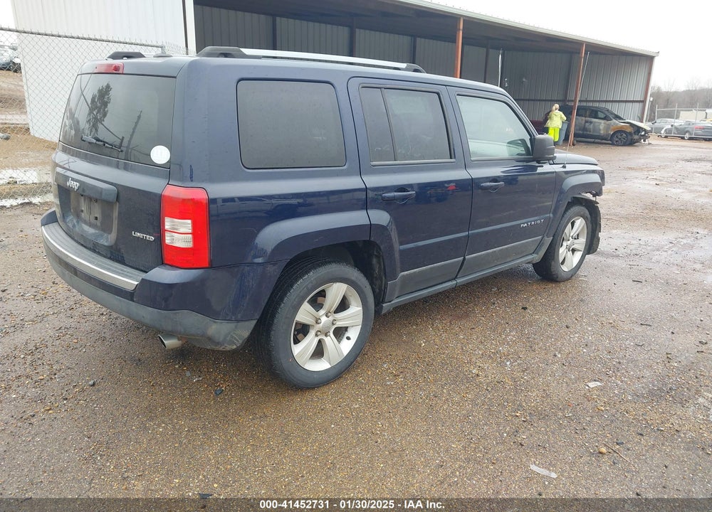 2015 JEEP PATRIOT LIMITED VIN: 1C4NJPCB5FD358270