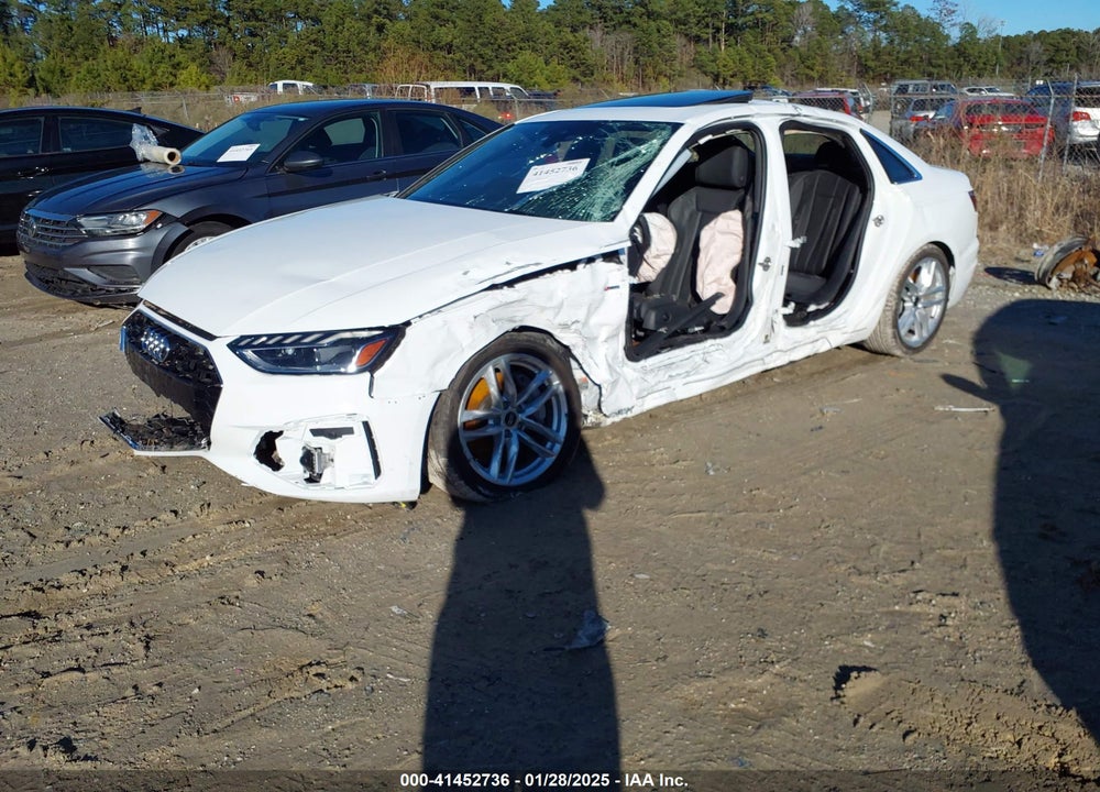 2024 AUDI A4 VIN: WAUEAAF45RN010264
