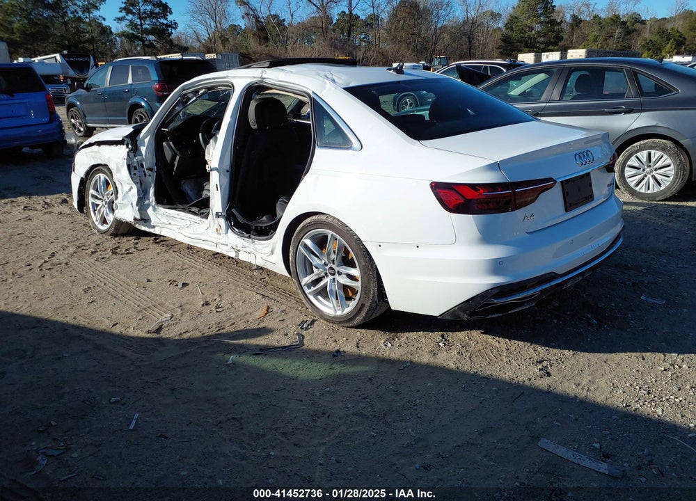 2024 AUDI A4 VIN: WAUEAAF45RN010264