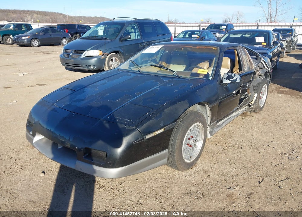 1987 PONTIAC FIERO GT VIN: 1G2PG1199HP200587