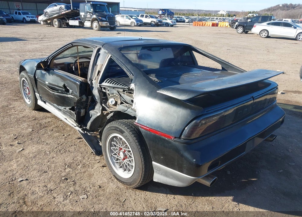 1987 PONTIAC FIERO GT VIN: 1G2PG1199HP200587