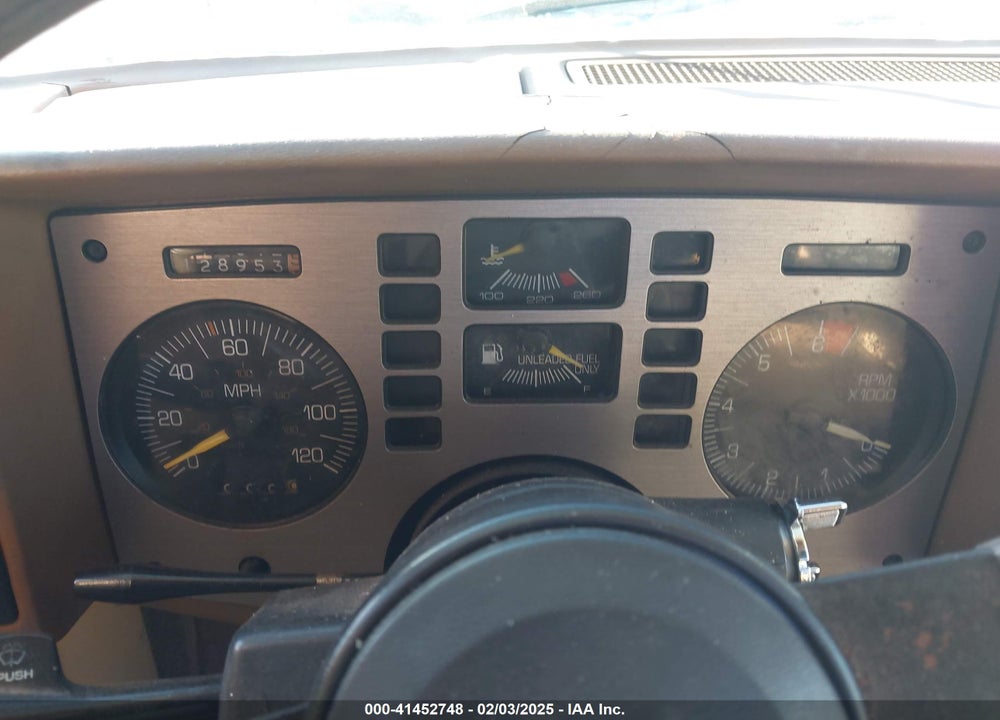 1987 PONTIAC FIERO GT VIN: 1G2PG1199HP200587