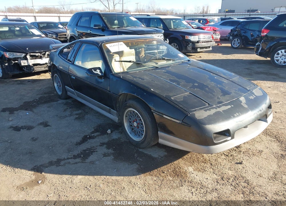1987 PONTIAC FIERO GT VIN: 1G2PG1199HP200587