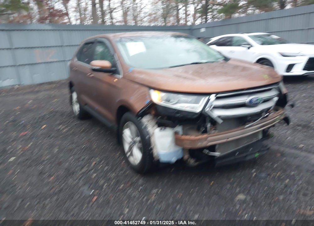 2017 FORD EDGE SEL VIN: 2FMPK4J80HBC51174