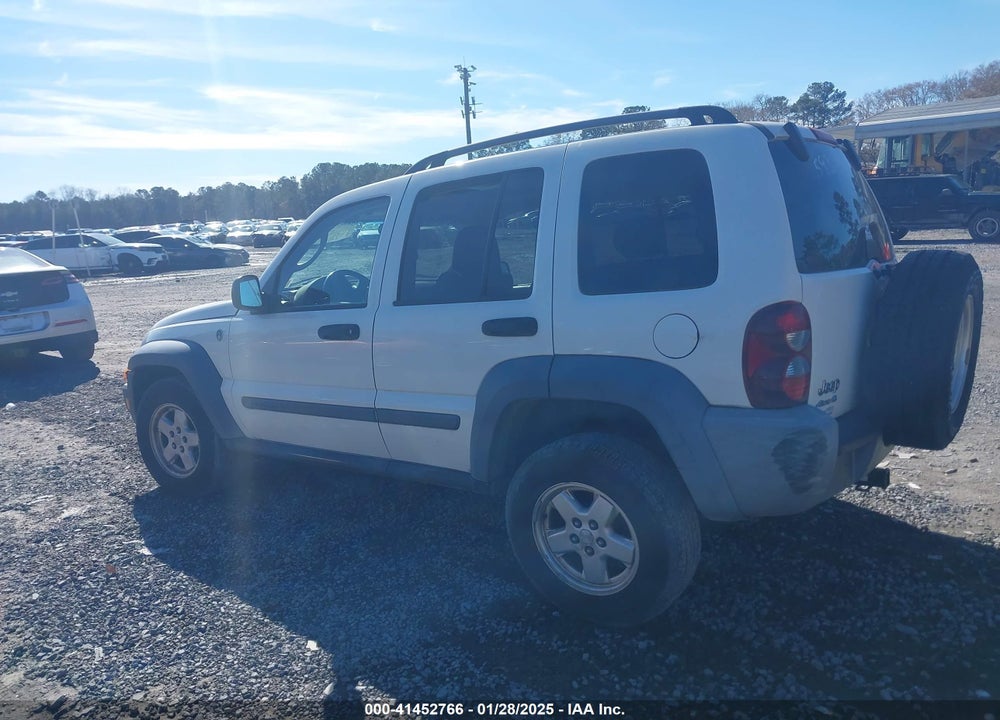 2005 JEEP LIBERTY SPORT VIN: 1J8GL48K35W593269