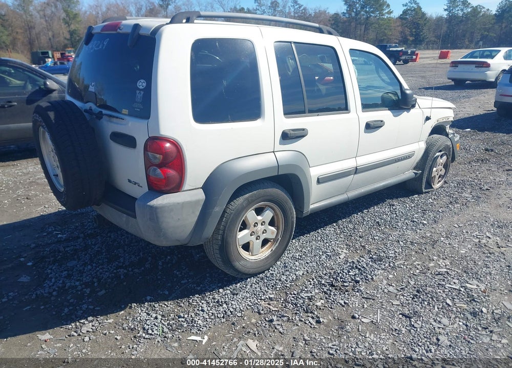 2005 JEEP LIBERTY SPORT VIN: 1J8GL48K35W593269