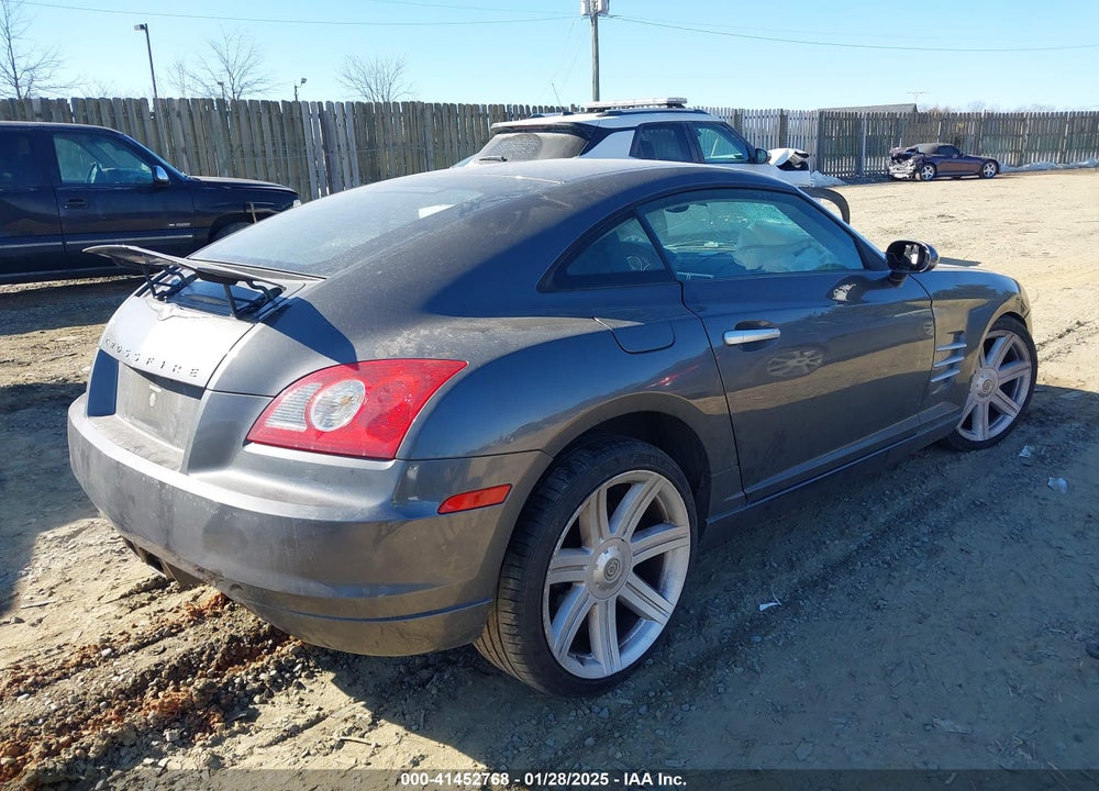 2004 CHRYSLER CROSSFIRE VIN: 1C3AN69LX4X000949